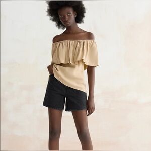 Zara Off the Shoulder Top